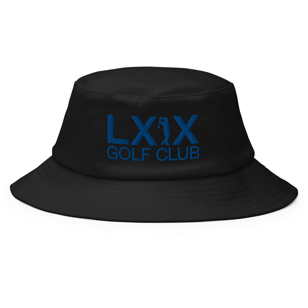 Swinger Logo Old School Bucket Hat - Royal Blue Logo