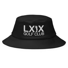 Load image into Gallery viewer, Swinger Logo Old School Bucket Hat - White Logo
