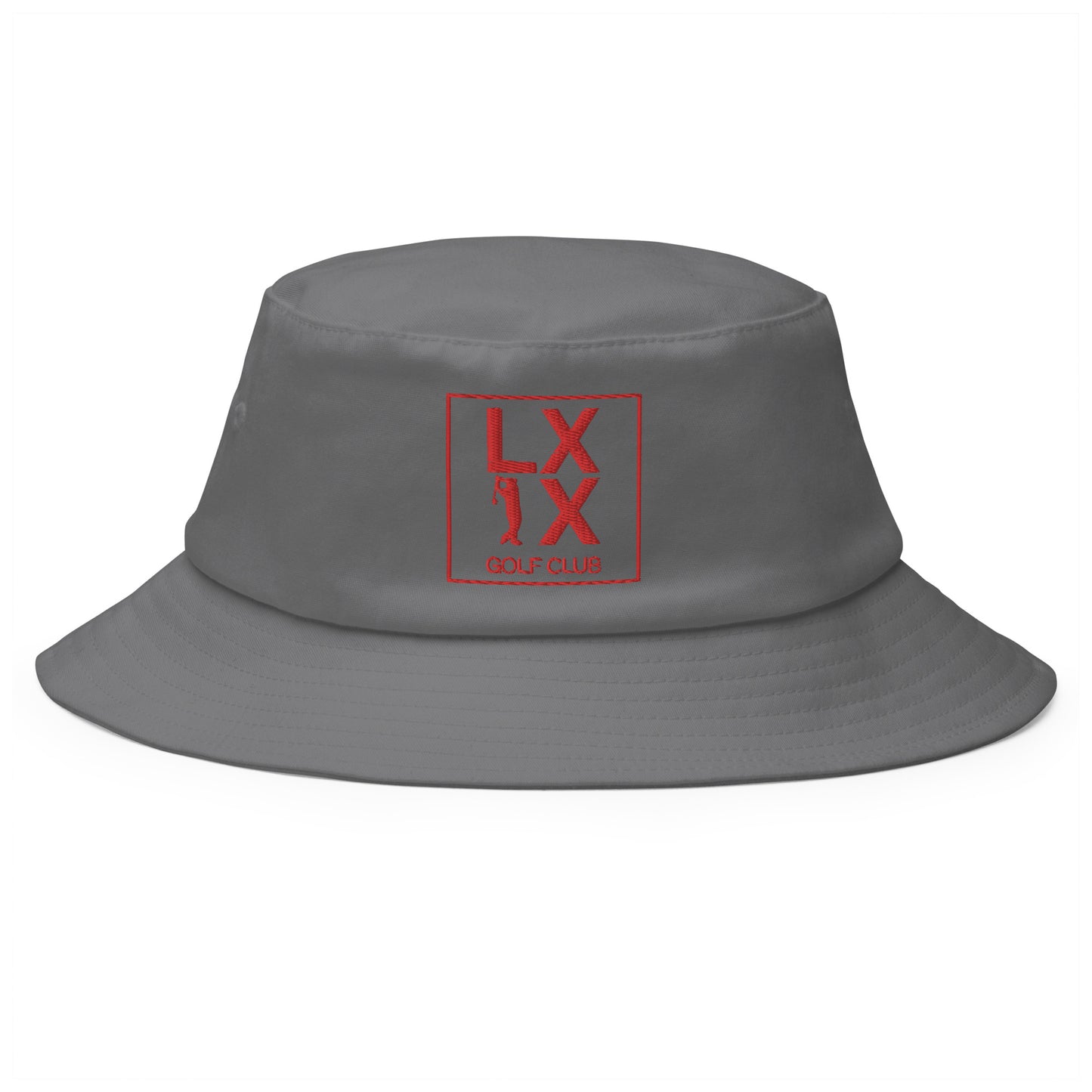 Box Logo Old School Bucket Hat - Red Logo