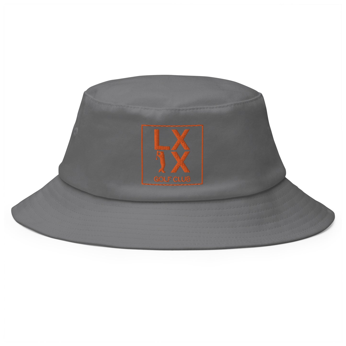 Box Logo Old School Bucket Hat - Orange Logo