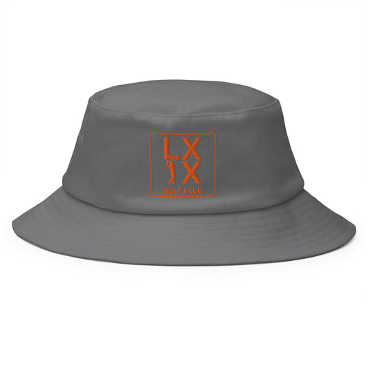 Box Logo Old School Bucket Hat - Orange Logo
