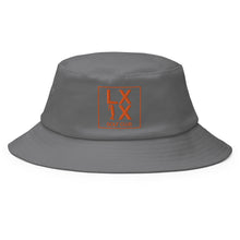 Load image into Gallery viewer, Box Logo Old School Bucket Hat - Orange Logo
