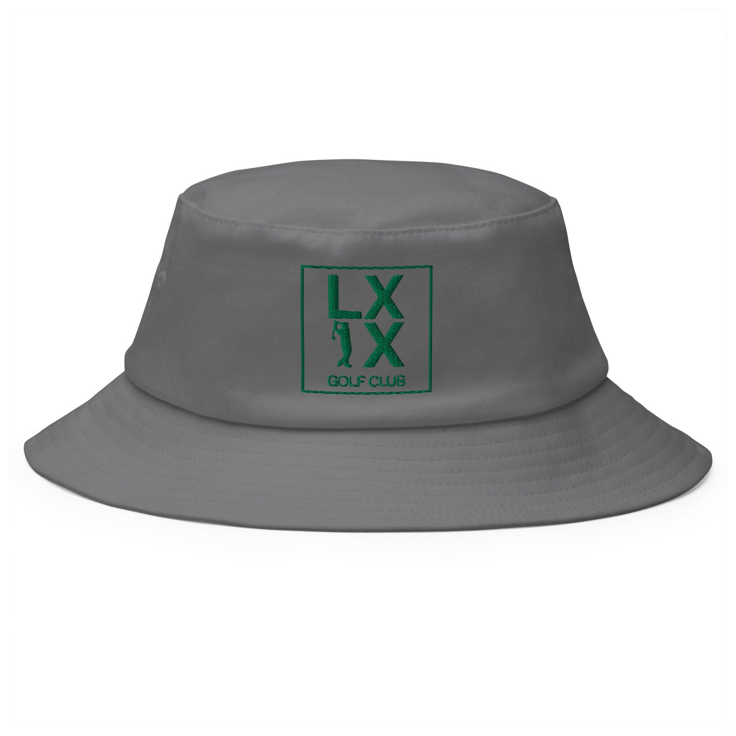 Box Logo Old School Bucket Hat - Green Logo