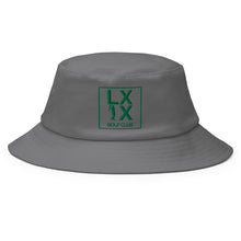 Load image into Gallery viewer, Box Logo Old School Bucket Hat - Green Logo
