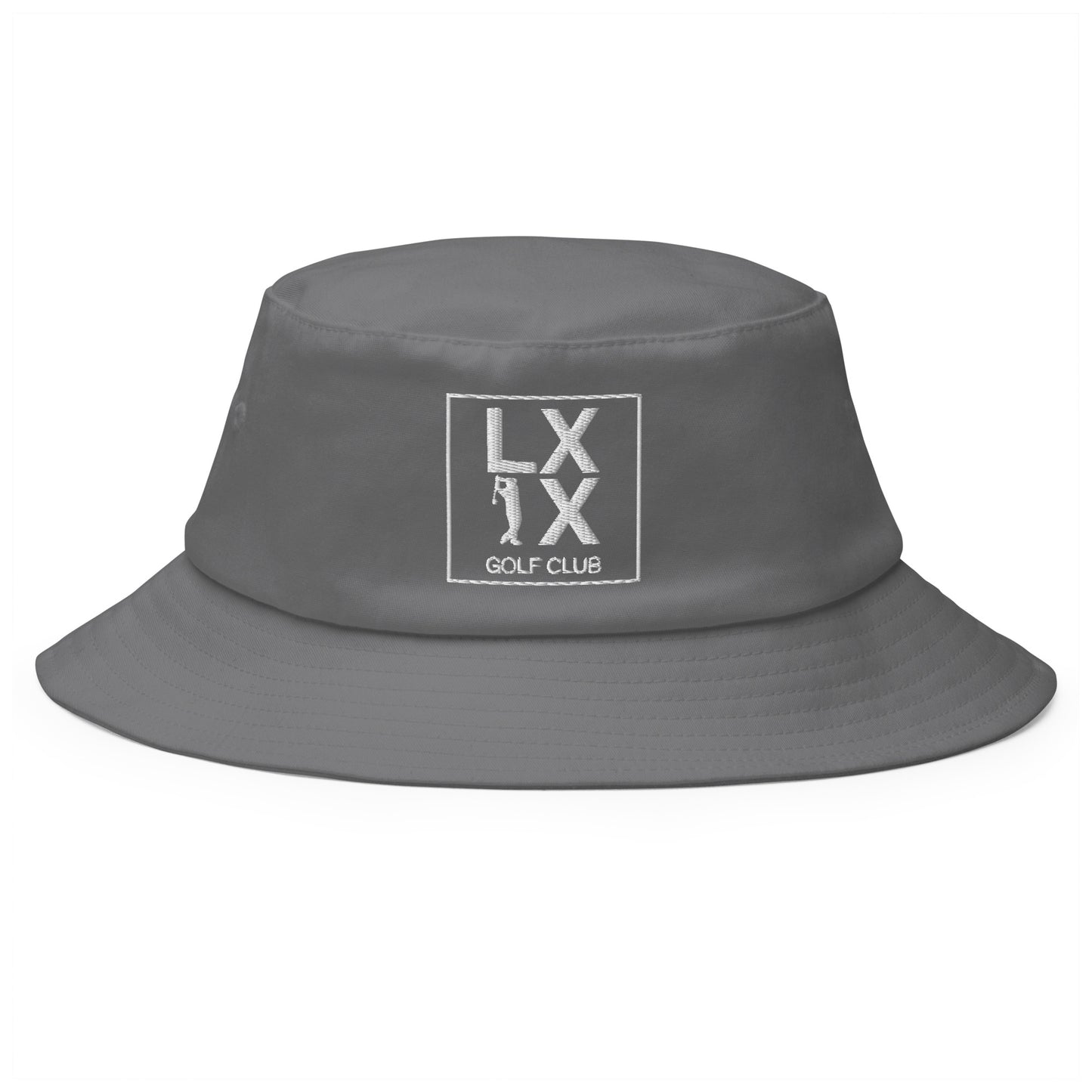 Box Logo Old School Bucket Hat - White Logo