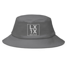 Load image into Gallery viewer, Box Logo Old School Bucket Hat - White Logo
