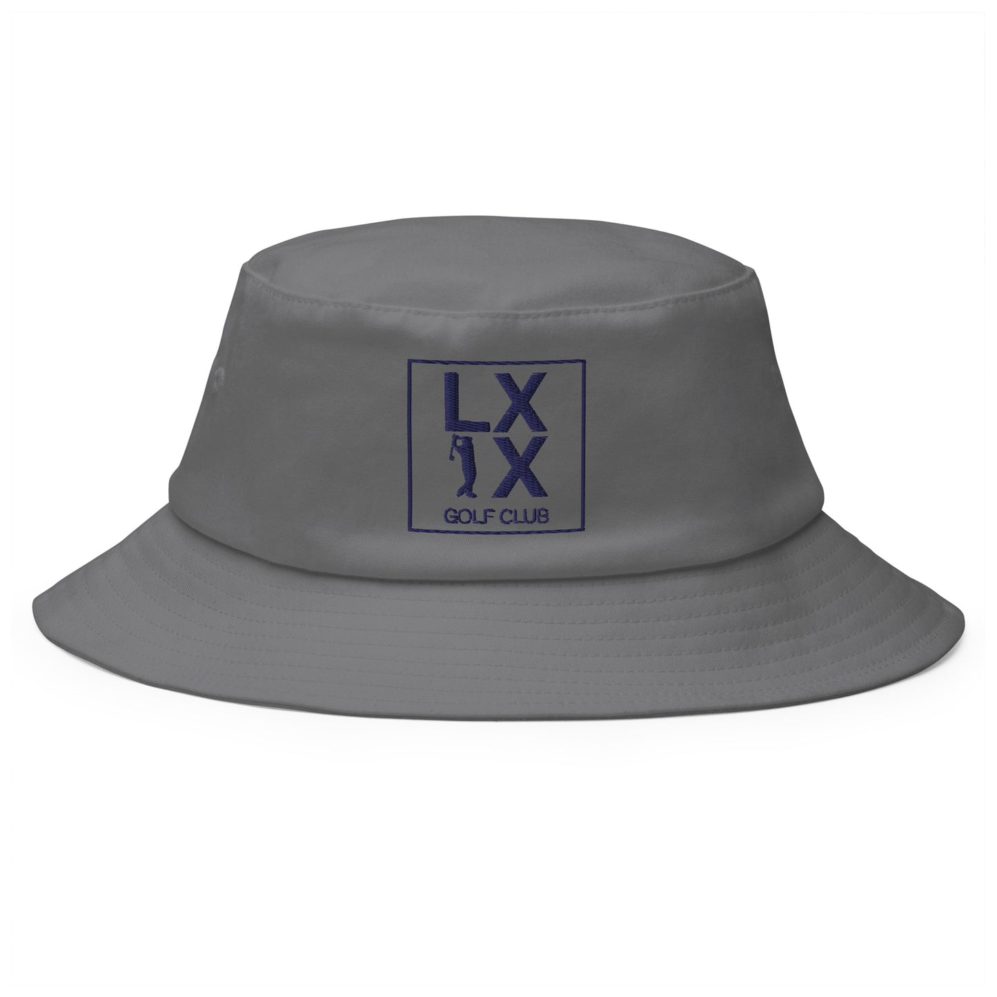 Box Logo Old School Bucket Hat - Navy Logo