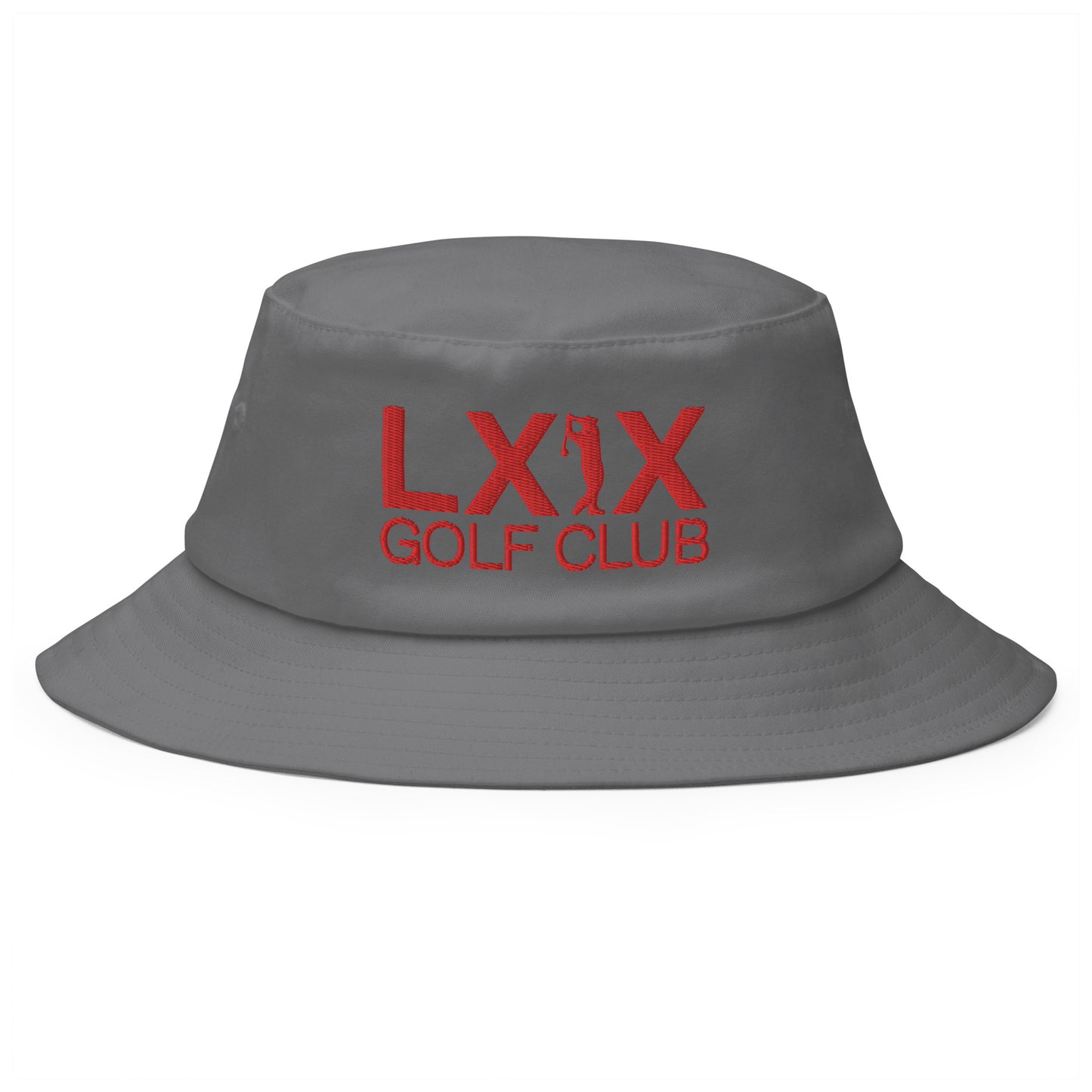 Swinger Logo Old School Bucket Hat - Red Logo
