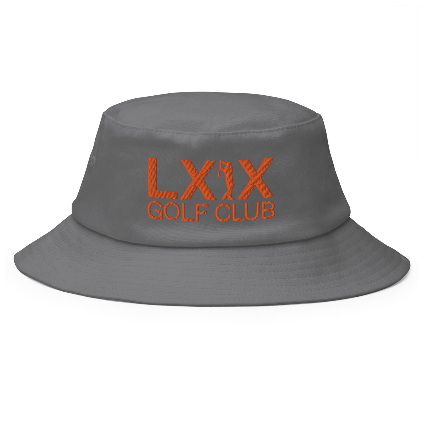 Swinger Logo Old School Bucket Hat - Orange Logo