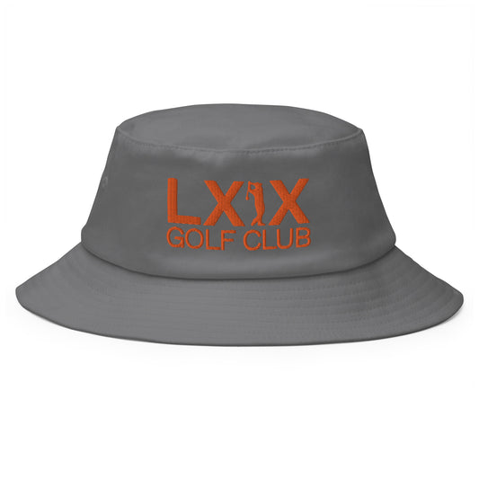 Swinger Logo Old School Bucket Hat - Orange Logo