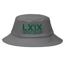 Load image into Gallery viewer, Swinger Logo Old School Bucket Hat - Green Logo
