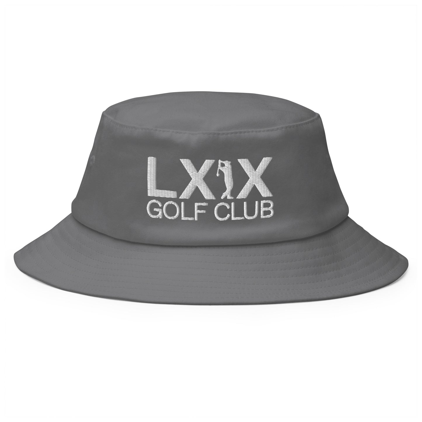 Swinger Logo Old School Bucket Hat - White Logo
