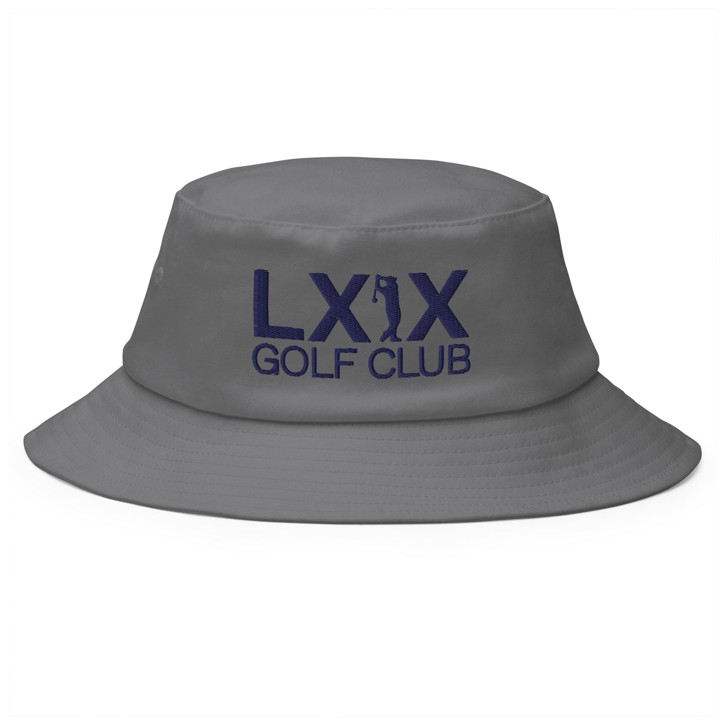 Swinger Logo Old School Bucket Hat - Navy Logo