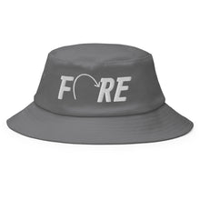 Load image into Gallery viewer, FORE Old School Bucket Hat
