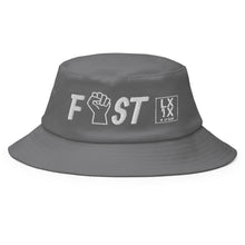 Load image into Gallery viewer, Fist Old School Bucket Hat
