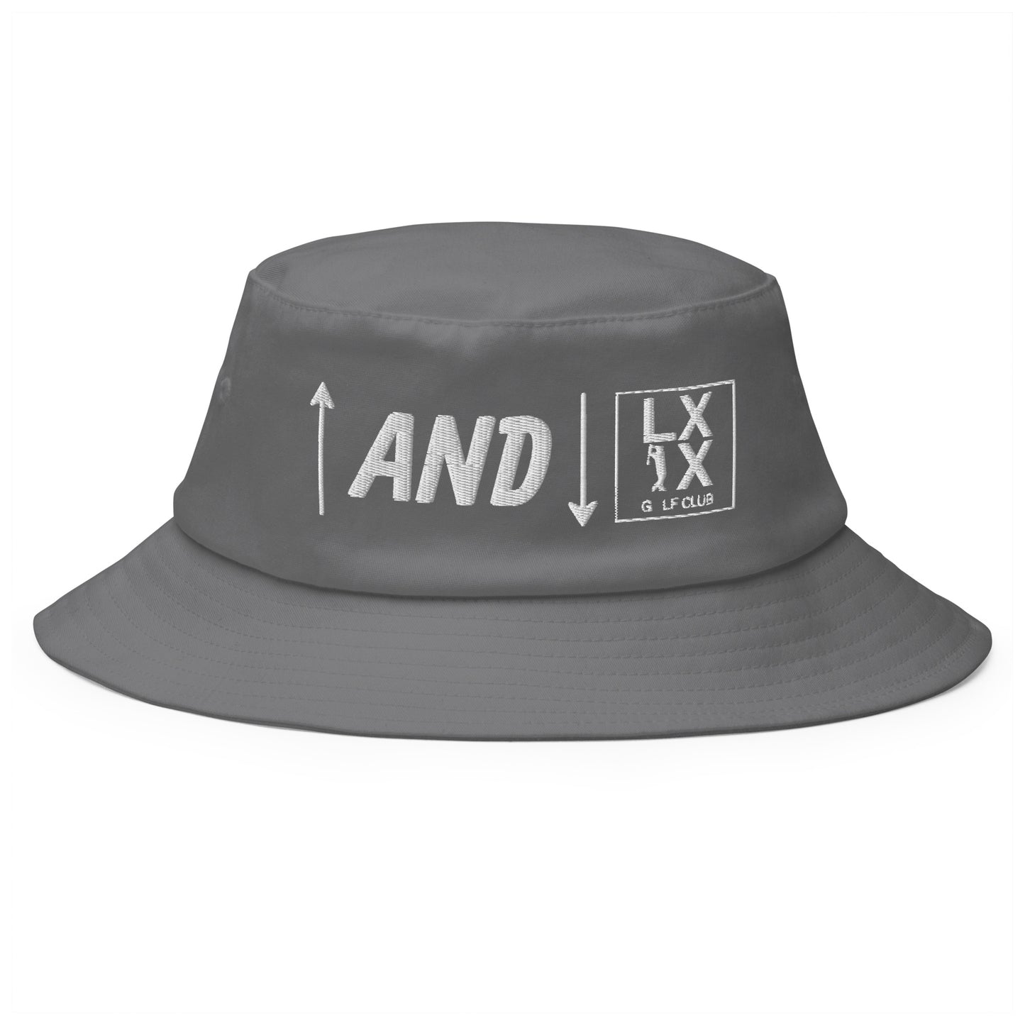 Up and Down Old School Bucket Hat