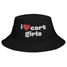 Load image into Gallery viewer, I Love Cart Girls Bucket Hat
