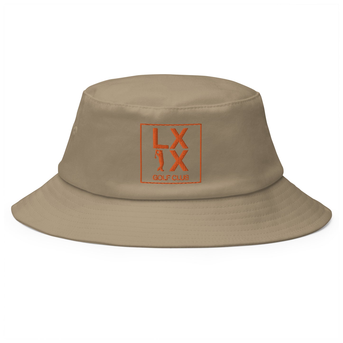 Box Logo Old School Bucket Hat - Orange Logo