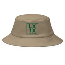 Load image into Gallery viewer, Box Logo Old School Bucket Hat - Green Logo
