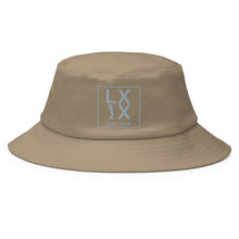 Load image into Gallery viewer, Box Logo Old School Bucket Hat - Grey Logo
