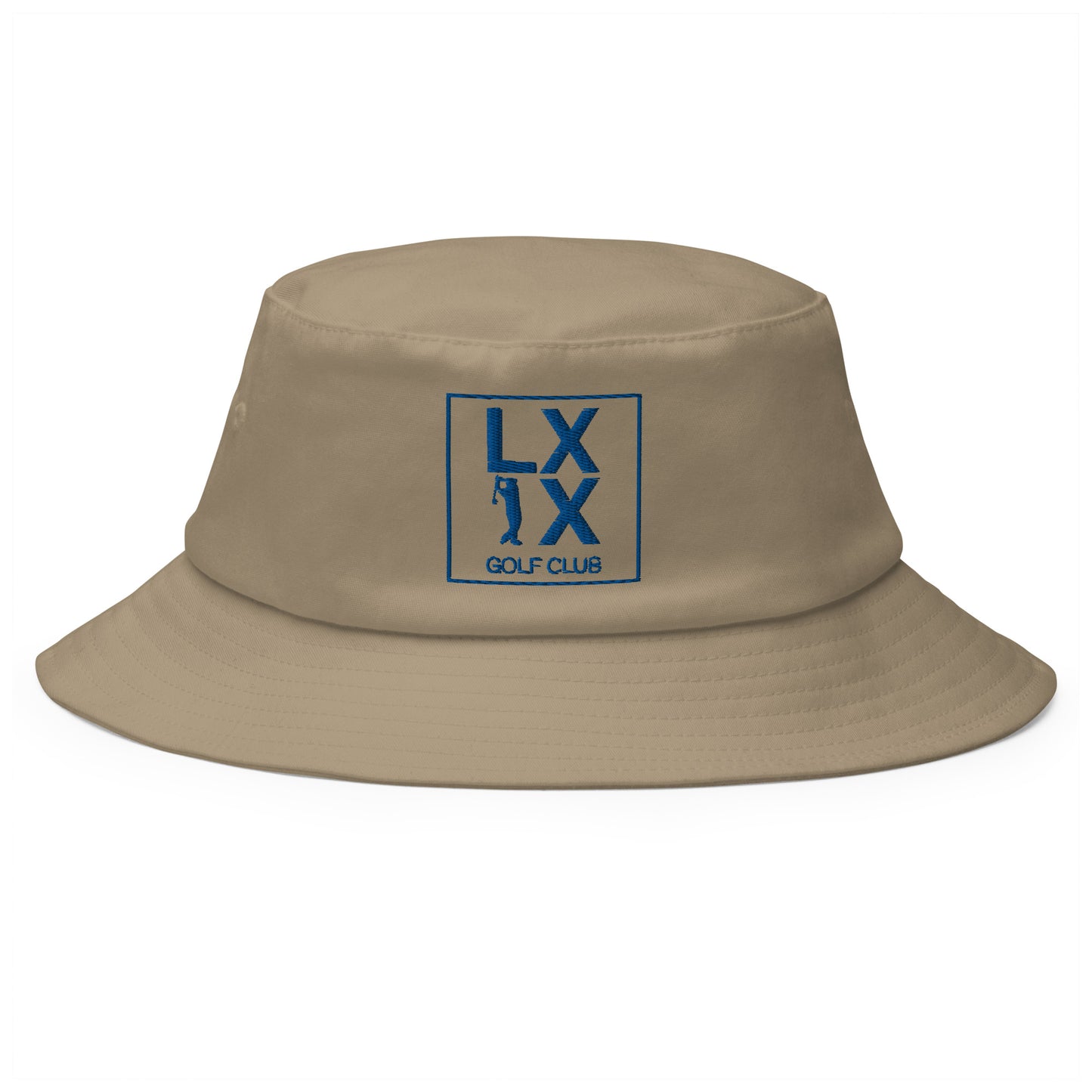 Box Logo Old School Bucket Hat - Royal Blue Logo