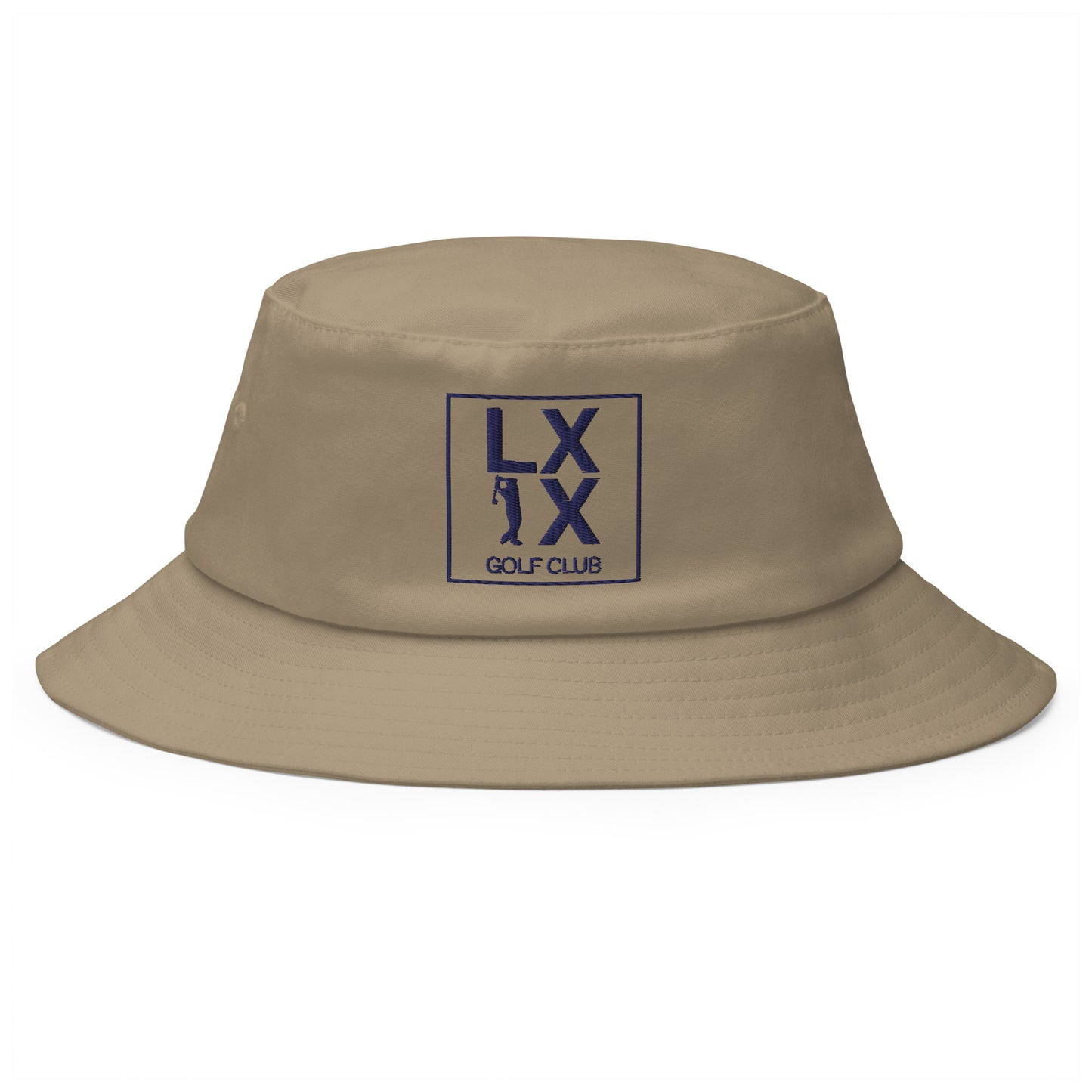 Box Logo Old School Bucket Hat - Navy Logo