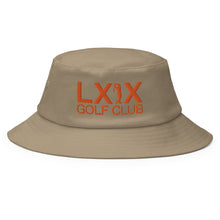 Load image into Gallery viewer, Swinger Logo Old School Bucket Hat - Orange Logo
