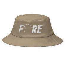 Load image into Gallery viewer, FORE Old School Bucket Hat
