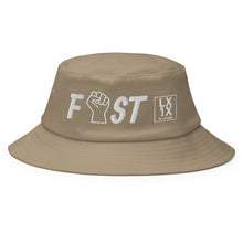 Load image into Gallery viewer, Fist Old School Bucket Hat
