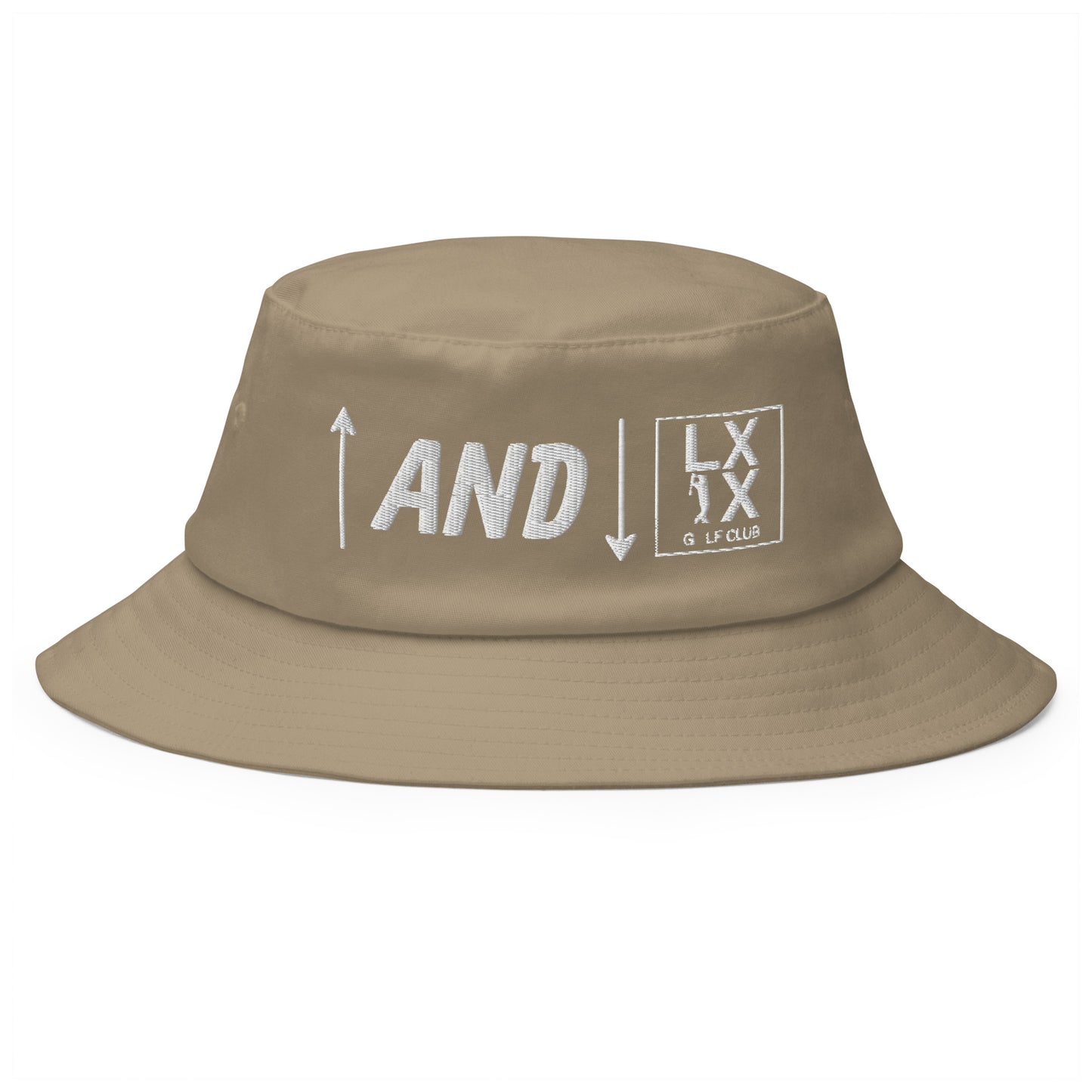 Up and Down Old School Bucket Hat
