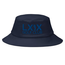 Load image into Gallery viewer, Swinger Logo Old School Bucket Hat - Royal Blue Logo
