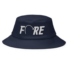 Load image into Gallery viewer, FORE Old School Bucket Hat
