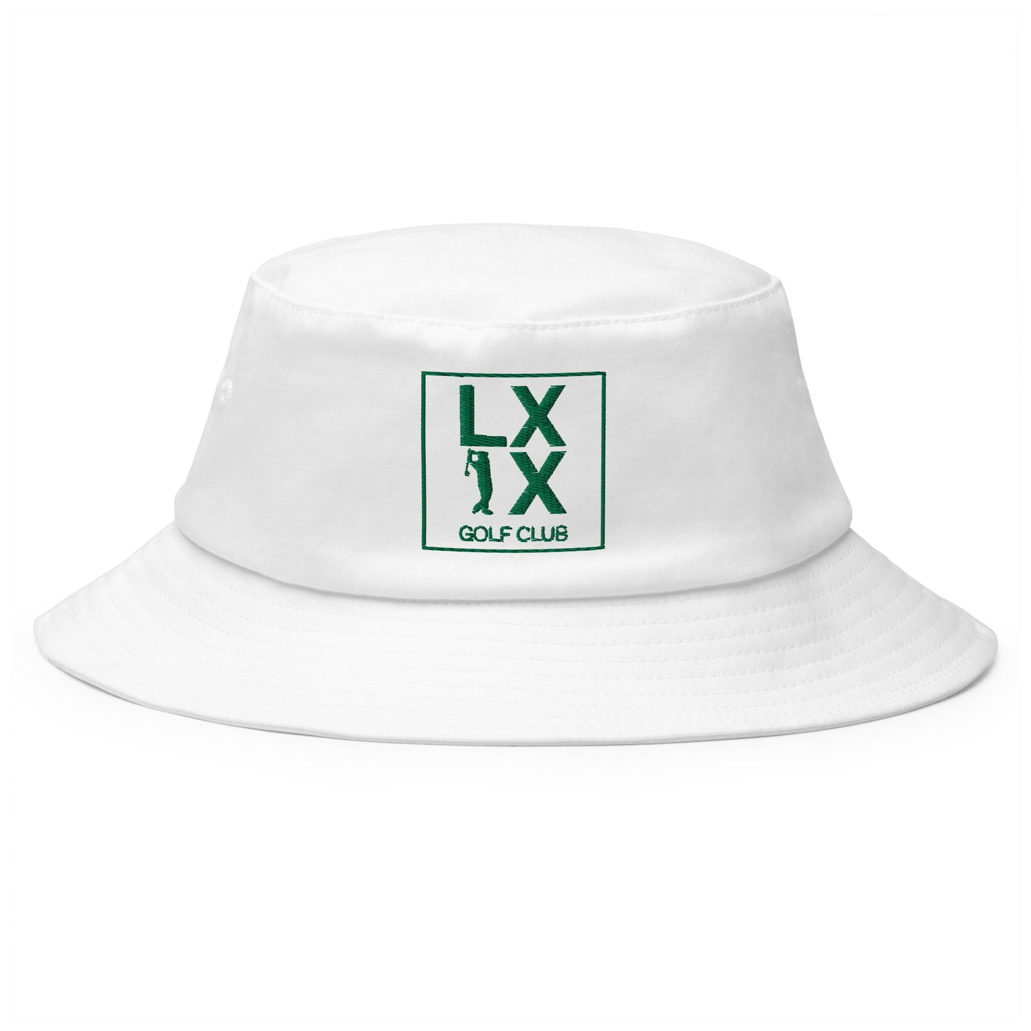 Box Logo Old School Bucket Hat - Green Logo