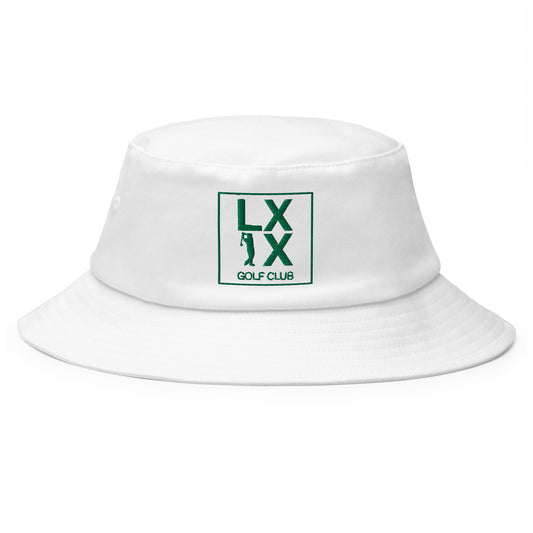 Box Logo Old School Bucket Hat - Green Logo