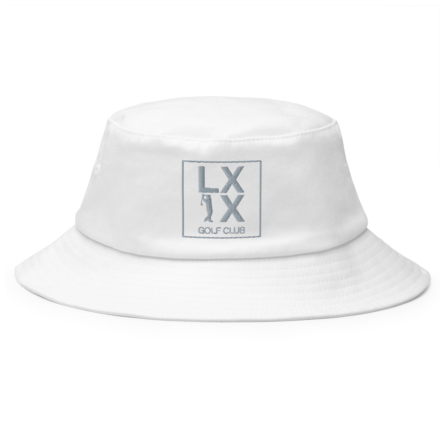 Box Logo Old School Bucket Hat - Grey Logo