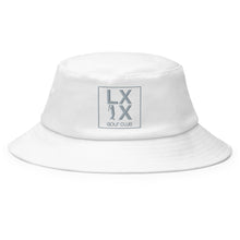 Load image into Gallery viewer, Box Logo Old School Bucket Hat - Grey Logo
