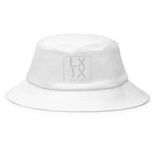 Load image into Gallery viewer, Box Logo Old School Bucket Hat - White Logo
