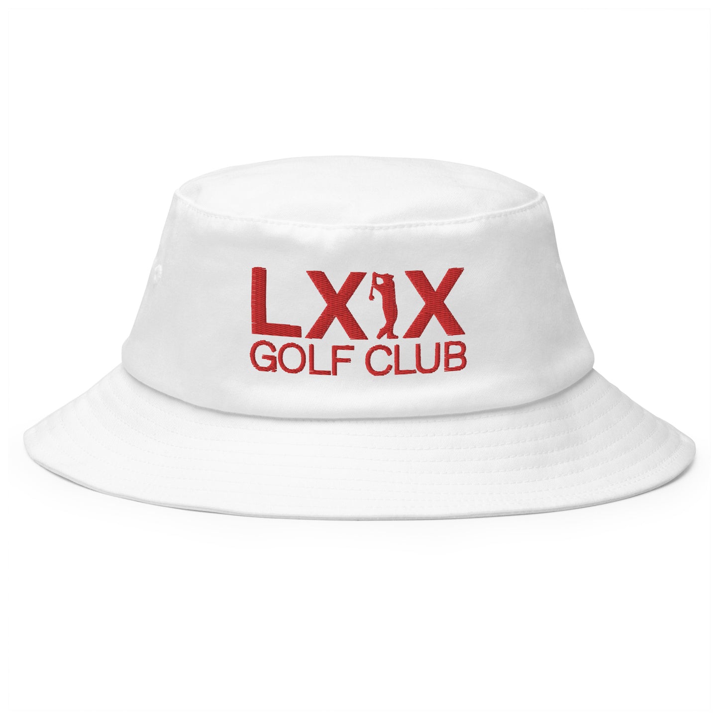 Swinger Logo Old School Bucket Hat - Red Logo