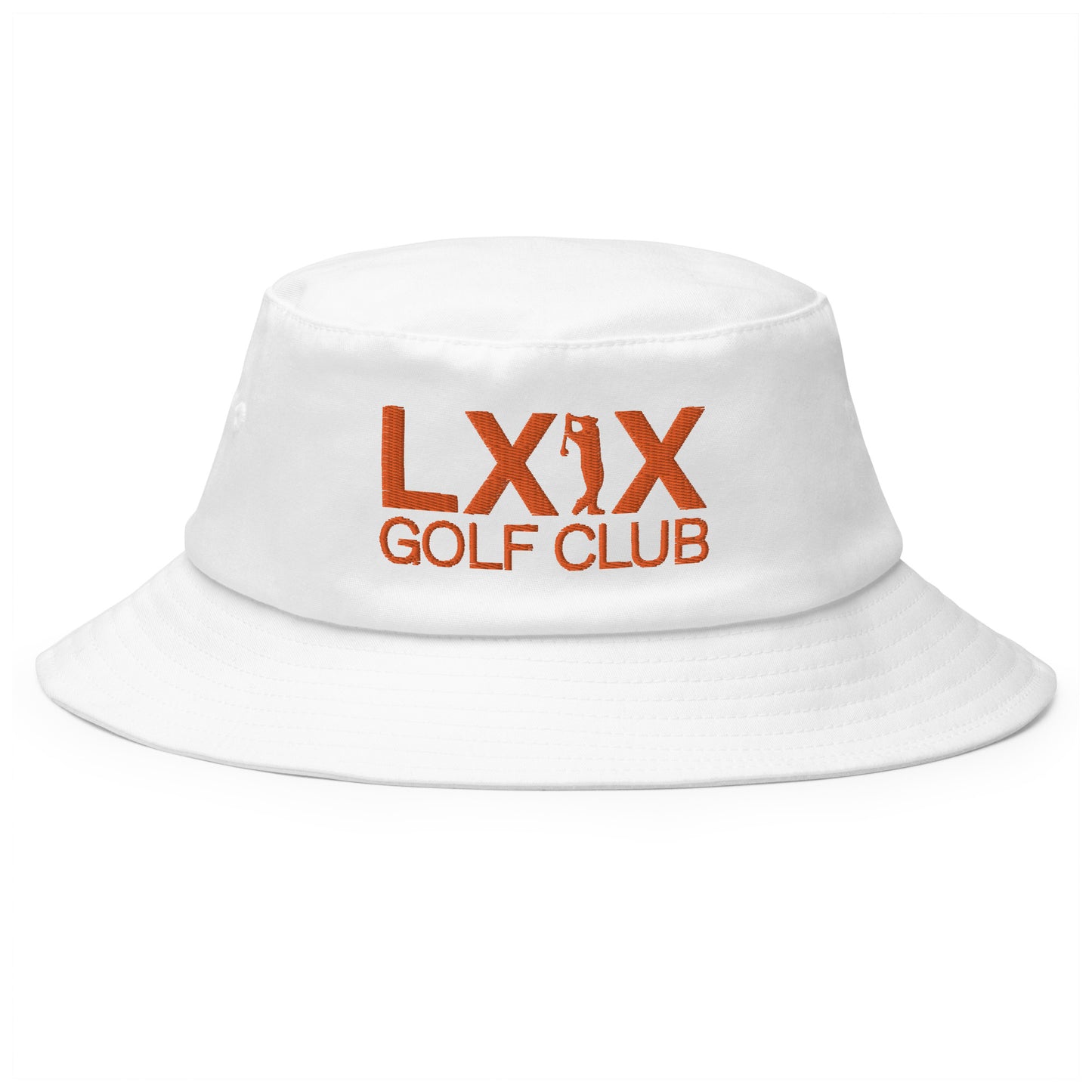 Swinger Logo Old School Bucket Hat - Orange Logo