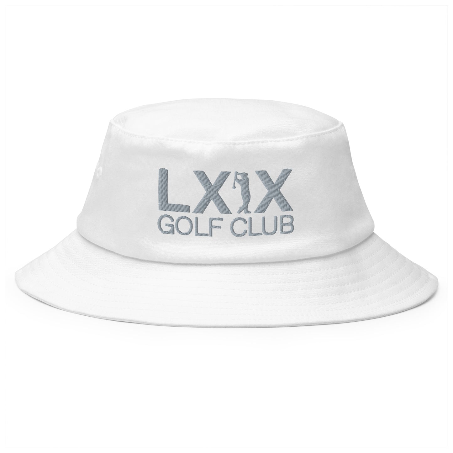Swinger Logo Old School Bucket Hat - Grey Logo