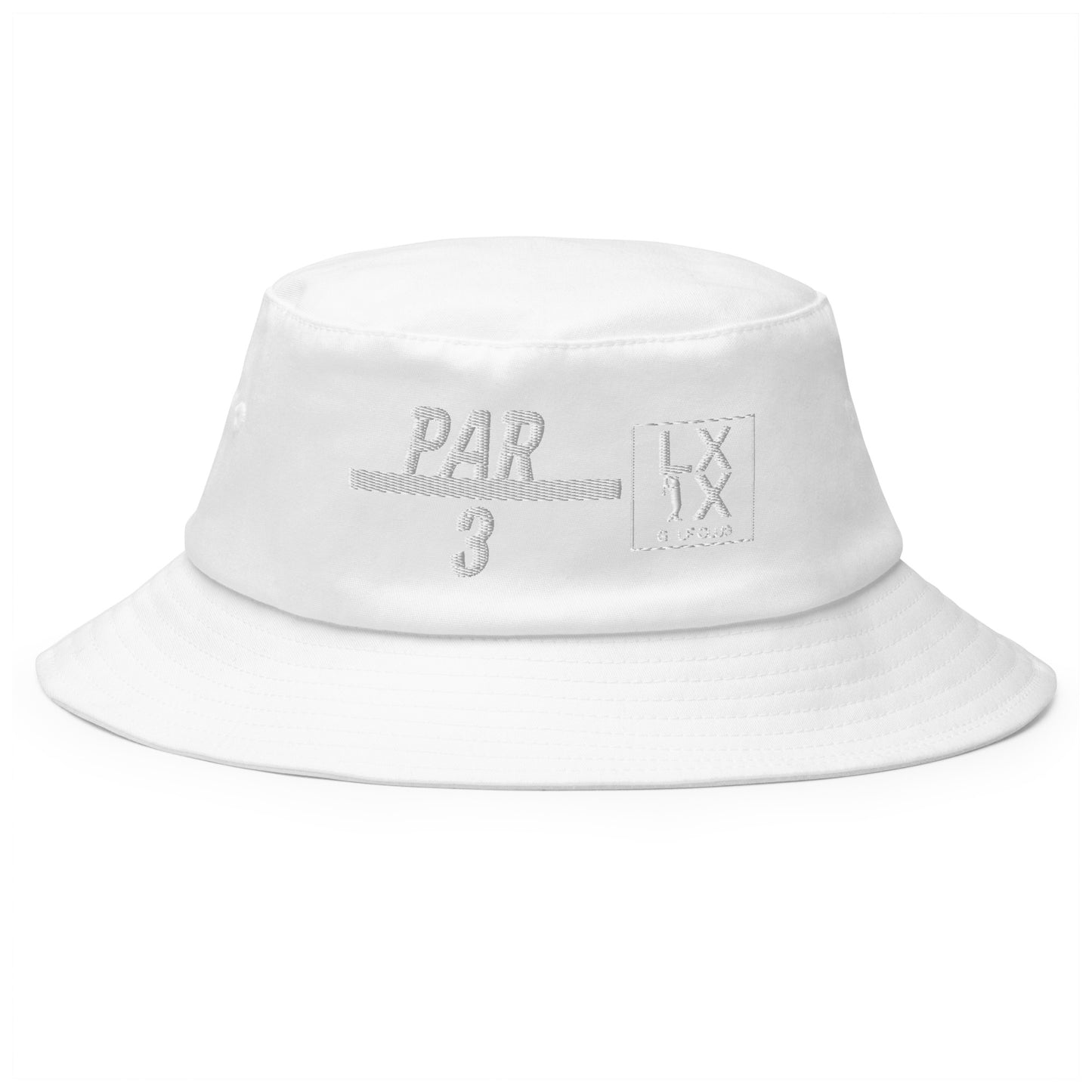 3 Under Par Old School Bucket Hat