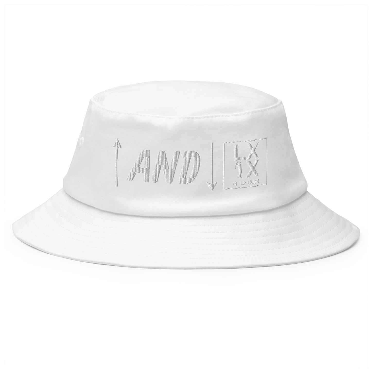 Up and Down Old School Bucket Hat
