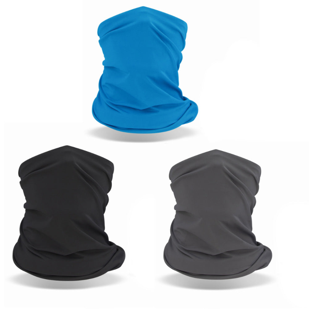 Cooling UV protection neck gaiter for golf and outdoor sports