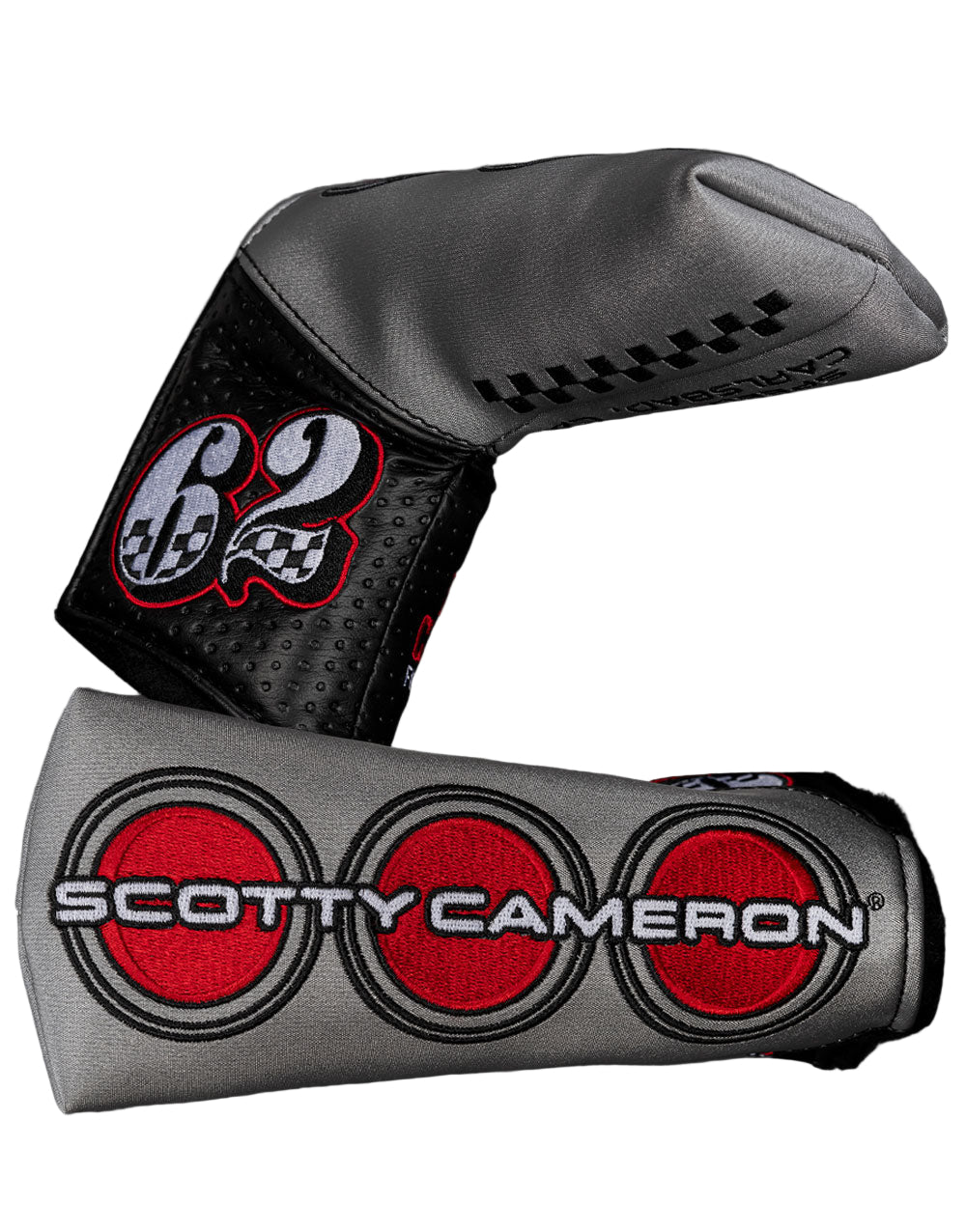 Scotty Cameron Silver Three Red Dots Blade Putter Headcover