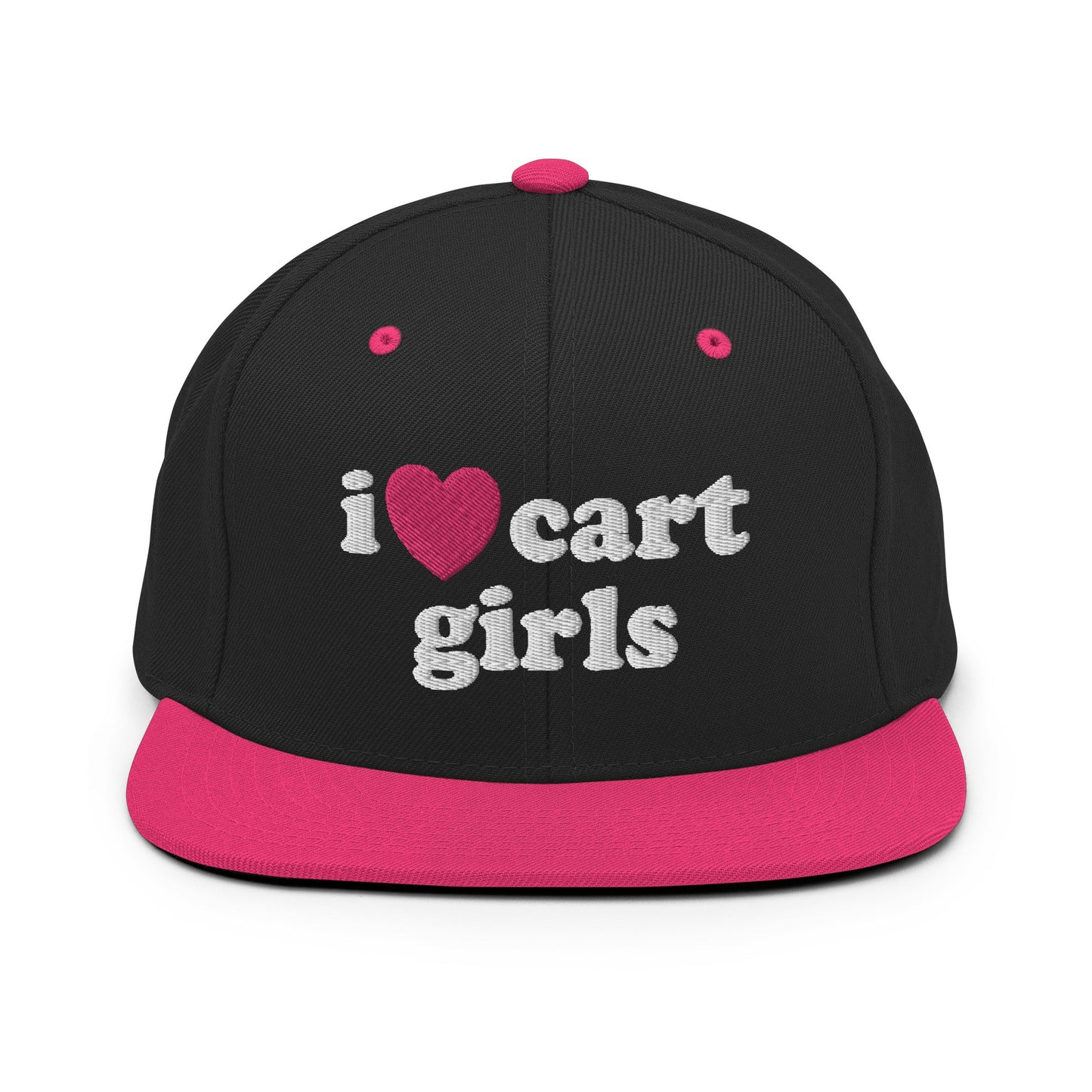 I Love Cart Girls Snapback
