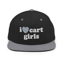Load image into Gallery viewer, I Love Cart Girls Snapback
