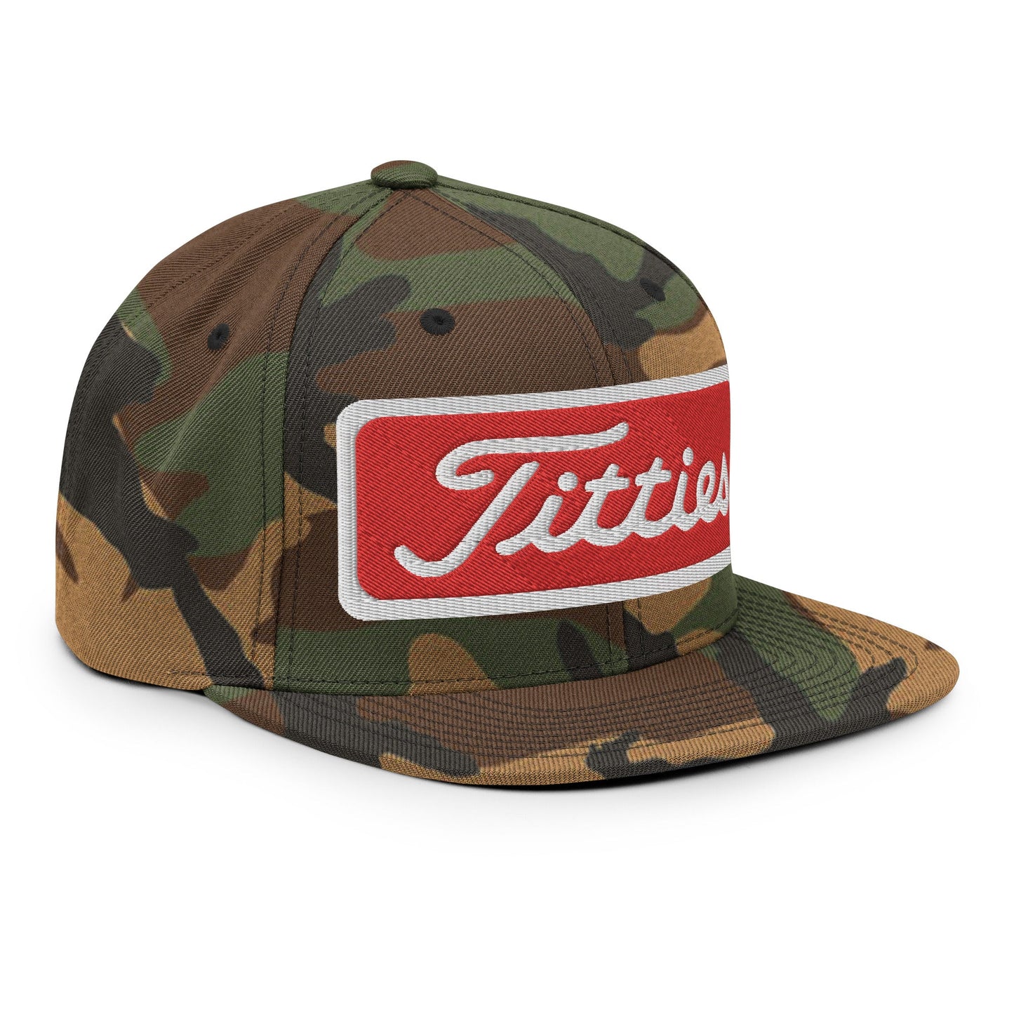 Titties Camo Snapback