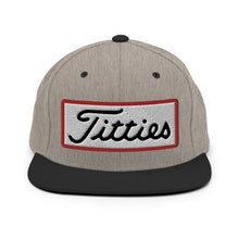 Load image into Gallery viewer, Titties Snapback
