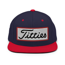 Load image into Gallery viewer, Titties Snapback
