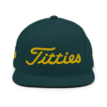 Load image into Gallery viewer, Titties Masters Snapback

